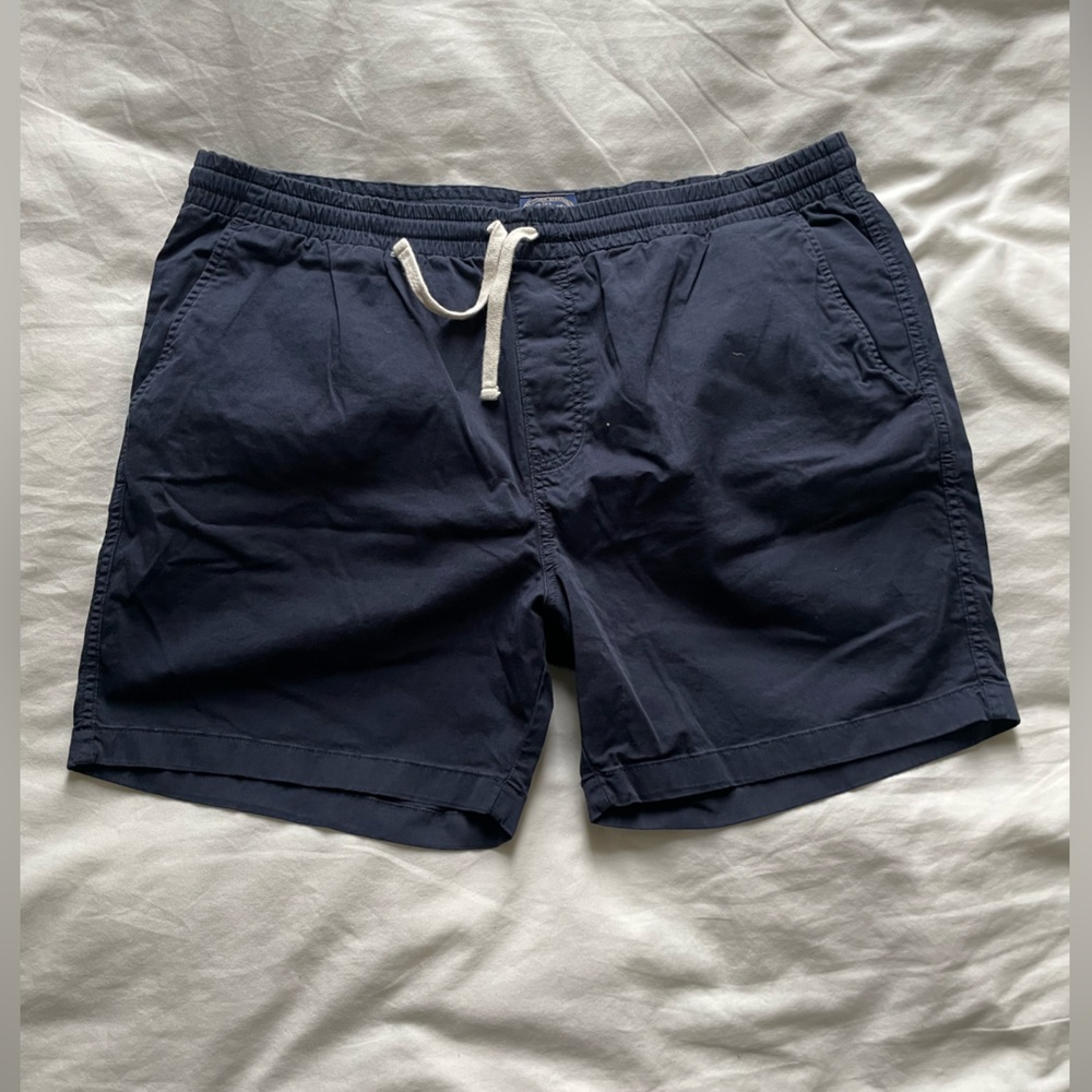 JCREW NAVY DOCK SHORT